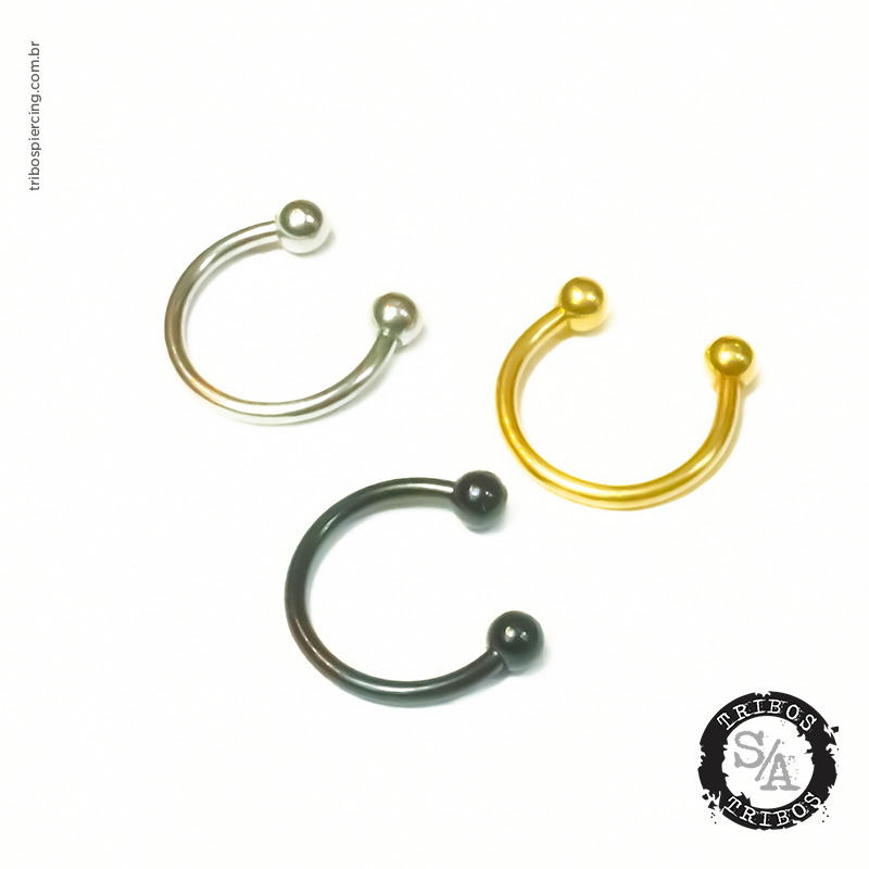 Tribos Piercing Ferradura Aco Cirurgico (1)