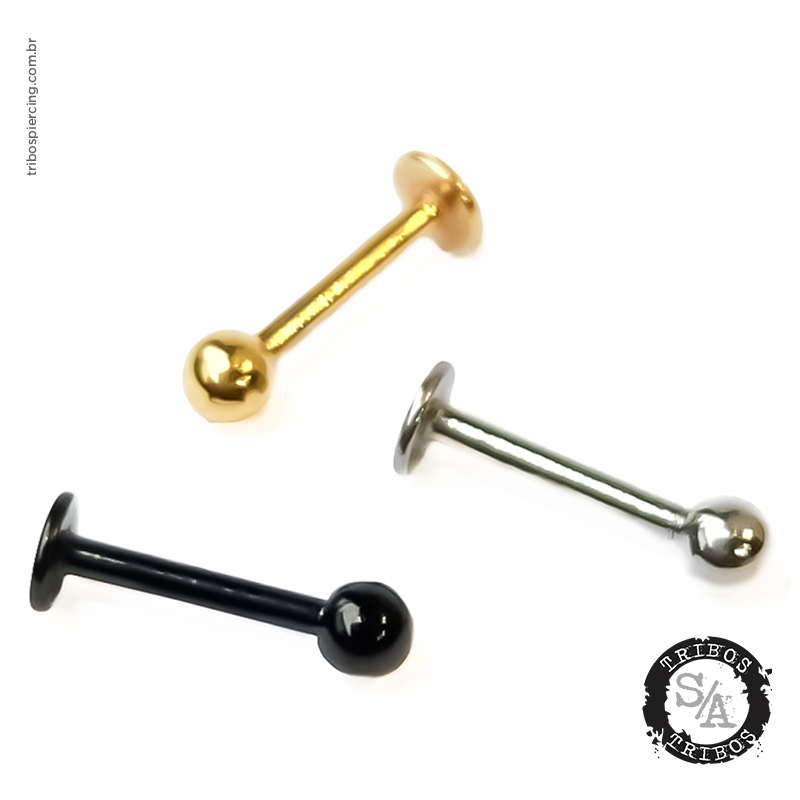 Tribos Piercing Labret Basico Aco Cirurgico (0)